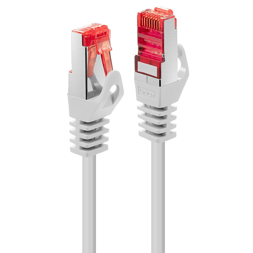 Lindy RJ-45/RJ-45 cat.6 White 3m