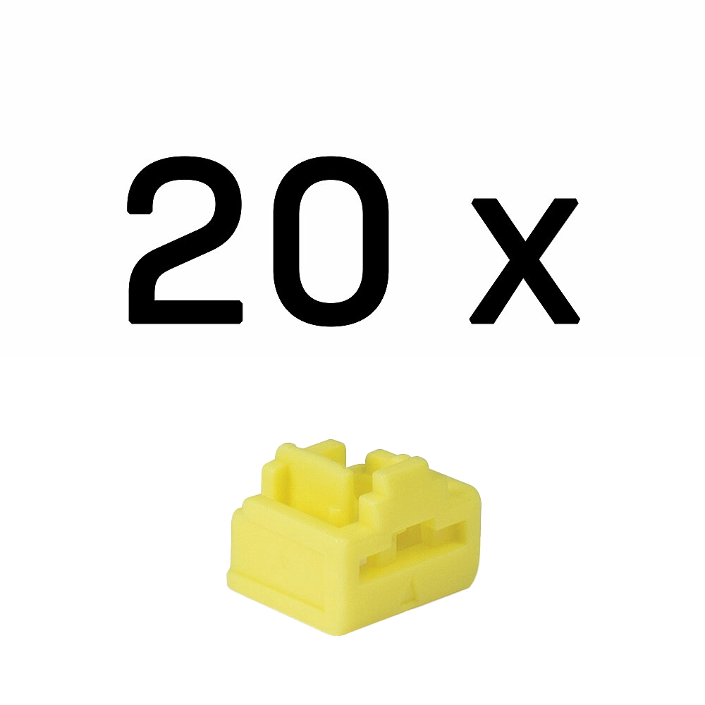 LINDY RJ45 port locks YELLOW  20