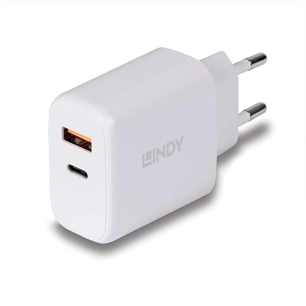 LINDY USB charger type A C