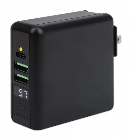 MANHATTAN 4in1 travel charger and power