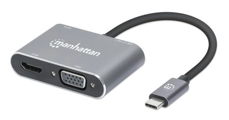 MANHATTAN USB-C to HDMI VGA 4in1