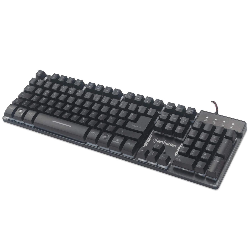 MANHATTAN USB gaming keyboard with LEDs