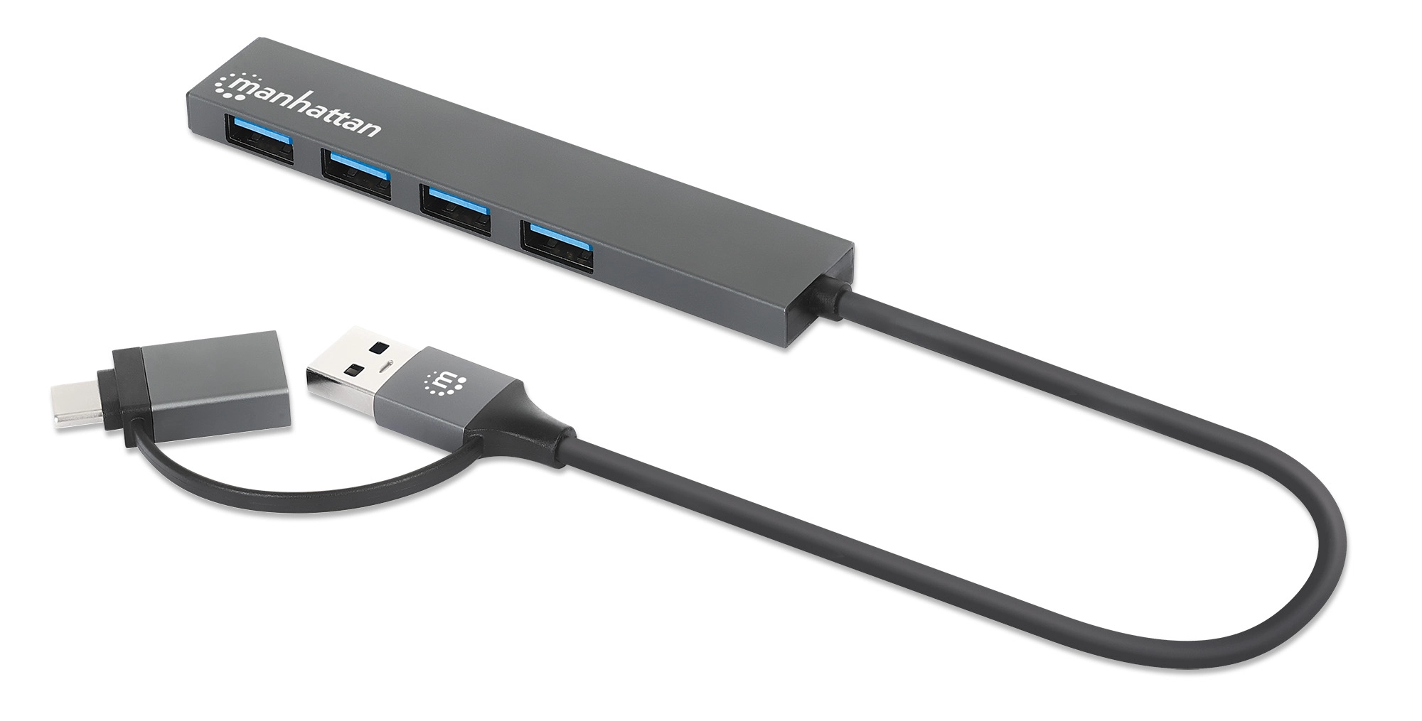 MANHATTAN Kombo-Hub 4Port USB 3.0