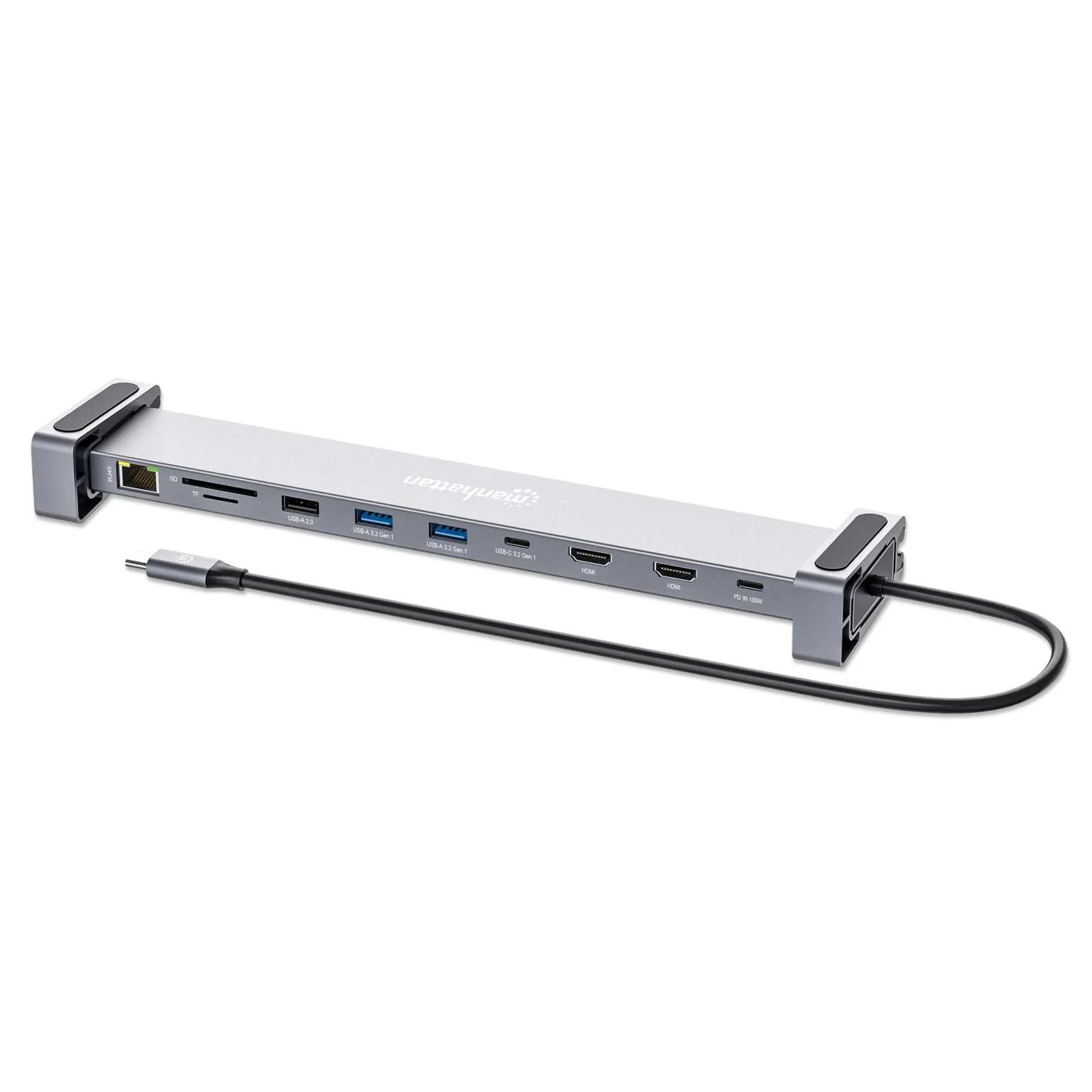 Manhattan USB-C Dock/Hub with Card Reader
