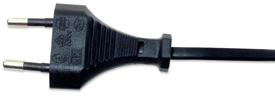 Manhattan Mains Power Cord/Cable Euro 2-pin