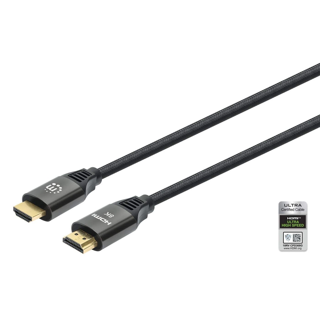 MANHATTAN 8K@60Hz HDMI cable with Ethernet