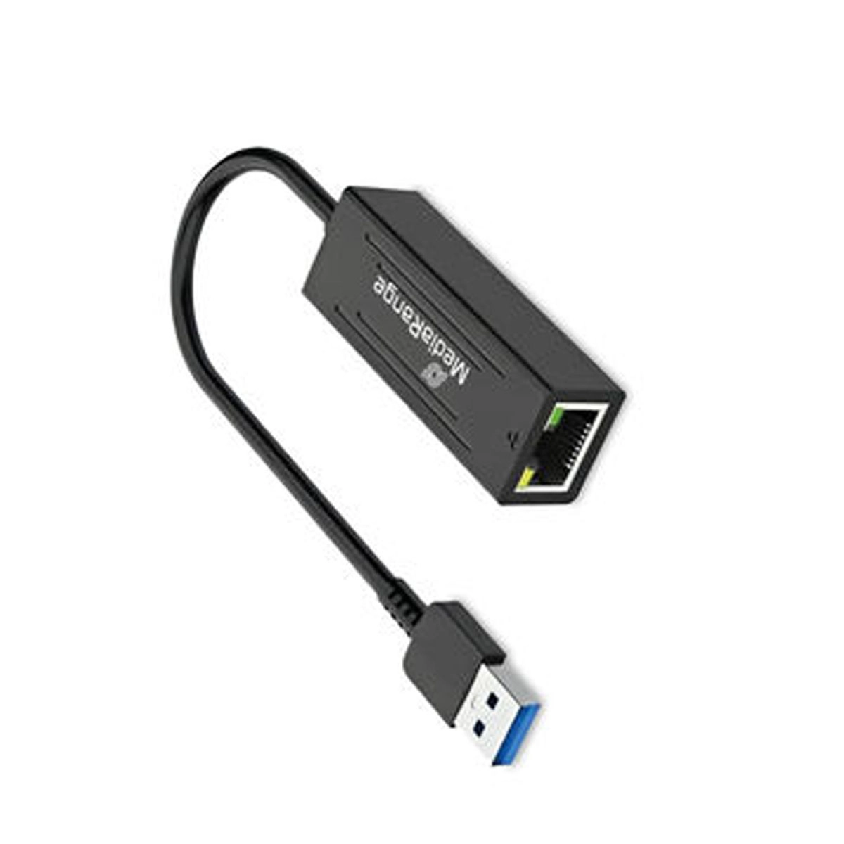 MediaRange USB-A network adapter with RJ45