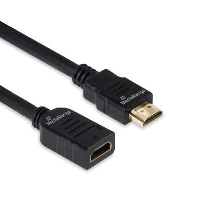 MediaRange HDMI Verlängerungskabel 18 Gbps ARC