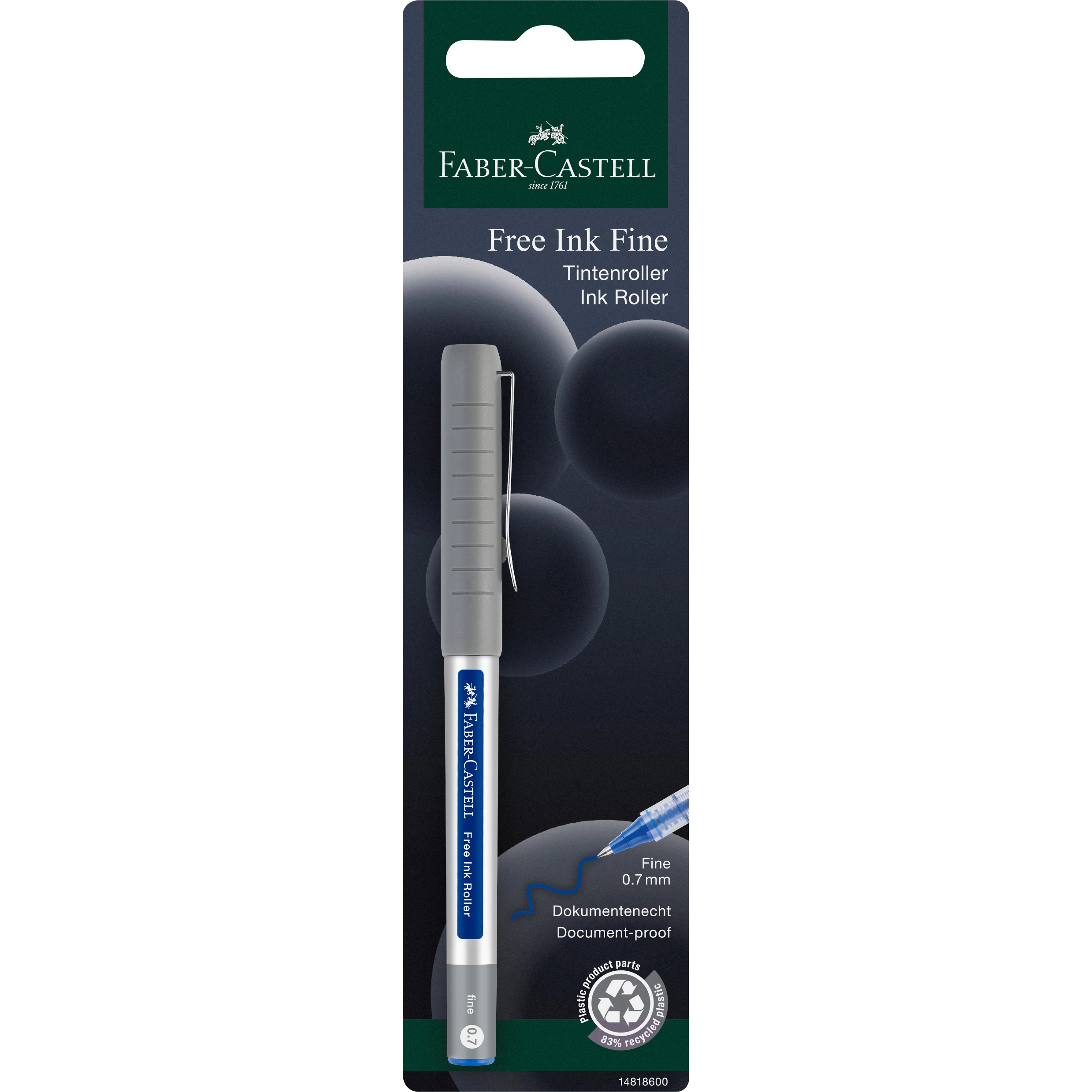 Mitsubishi Tintenroller UB EYE DESIGN blau
