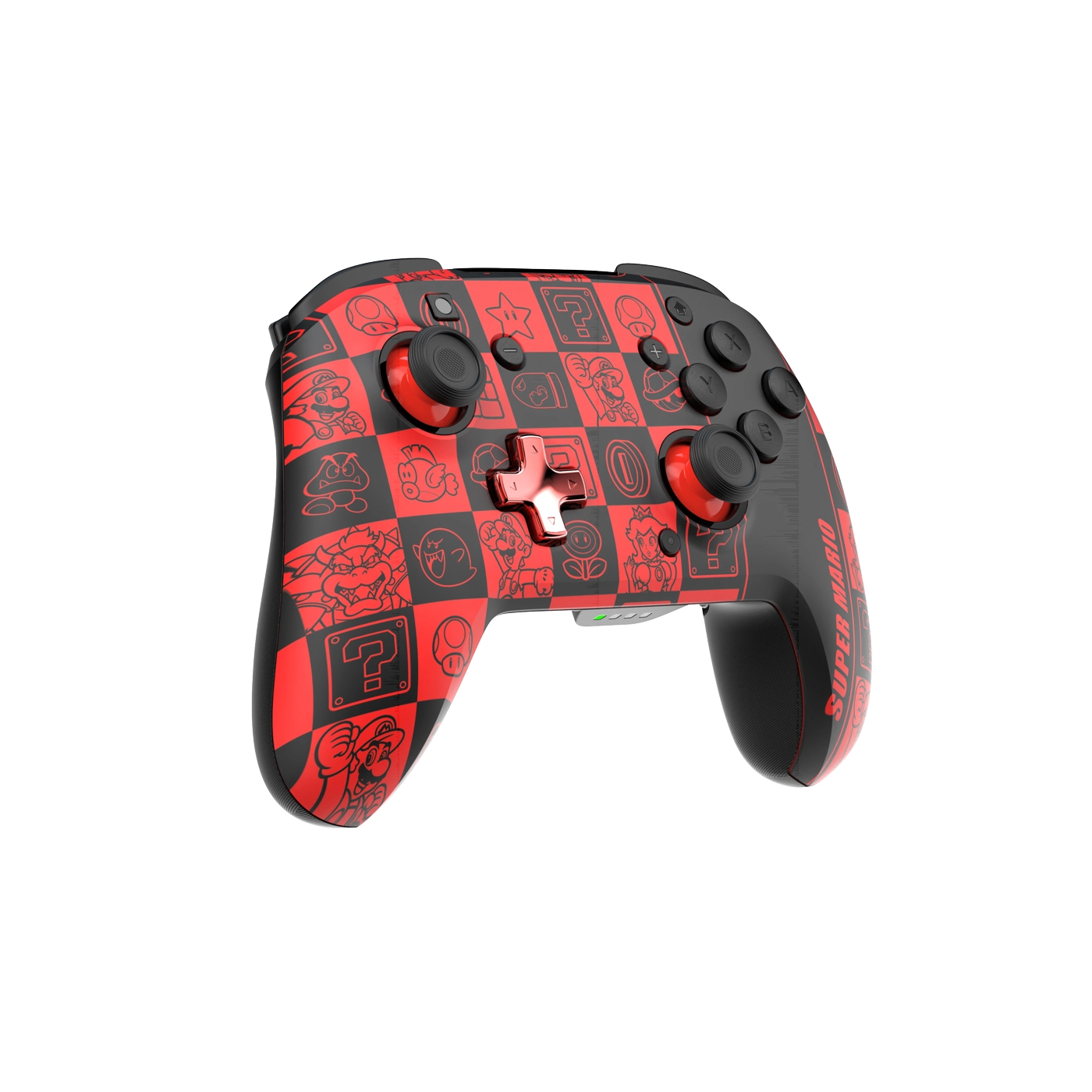 Rematch Glow in the Dark Super Mario Black/Red