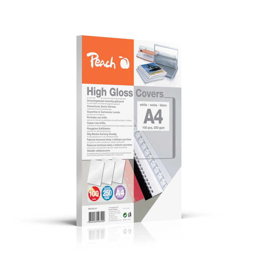 Peach Bürogeräte A4 White 100 pc(s)