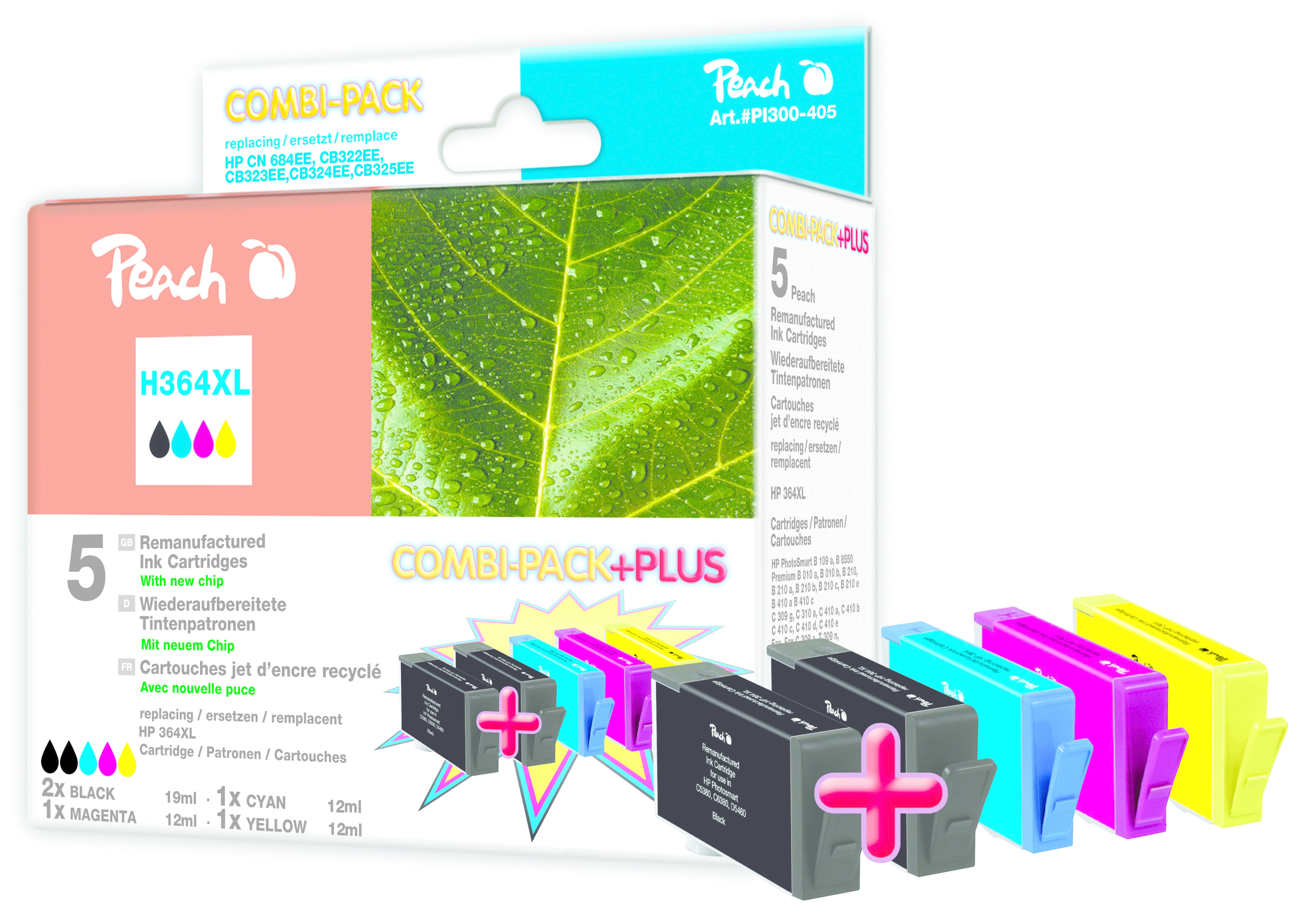 Peach 316405 ink cartridge 5 pc(s)