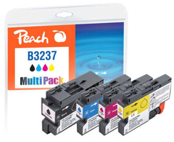 Peach Patrone Brother LC-3237  PEA  Multi-Pack