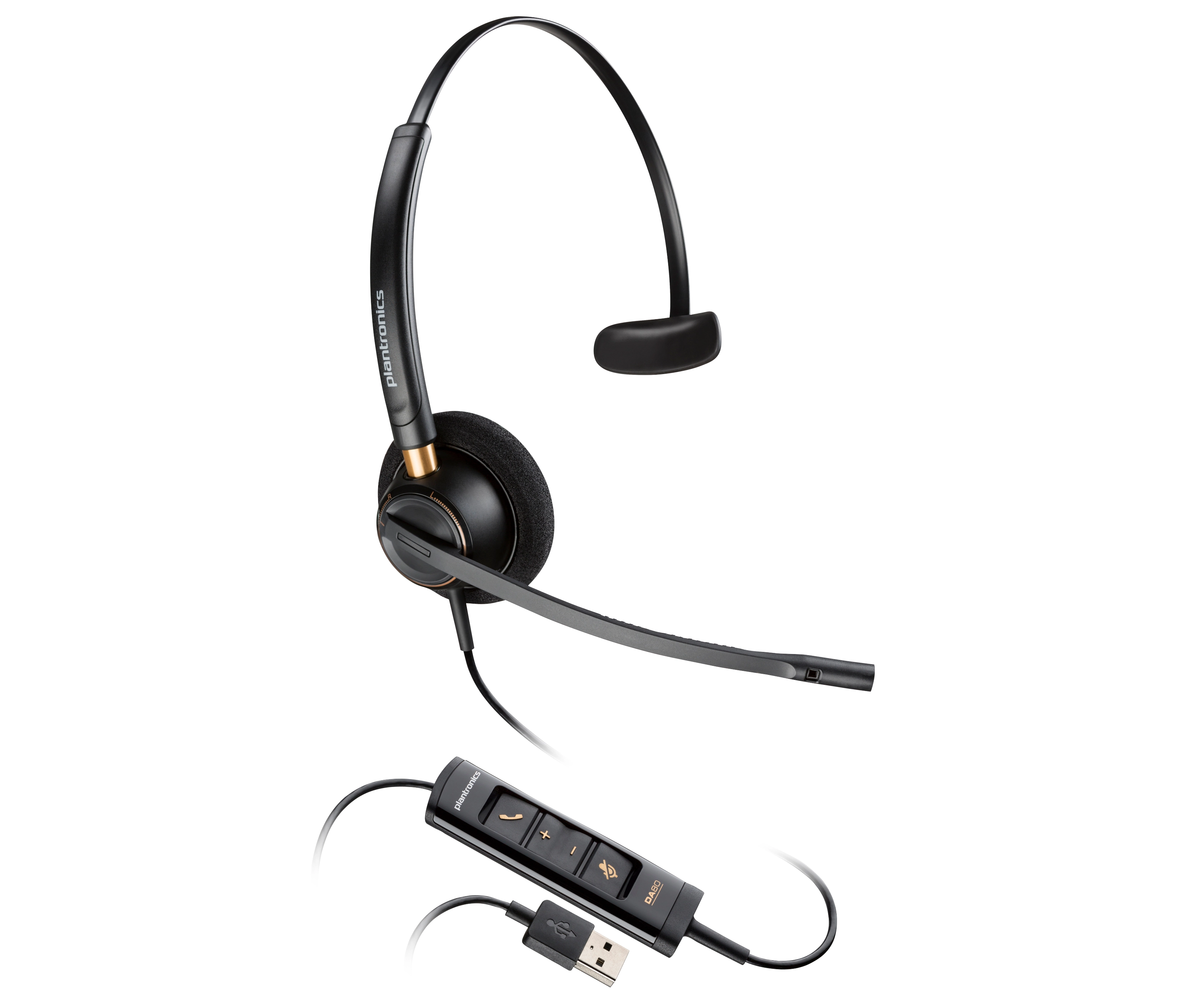 Poly Headset EncorePro 515M Monaural Teams USB-A