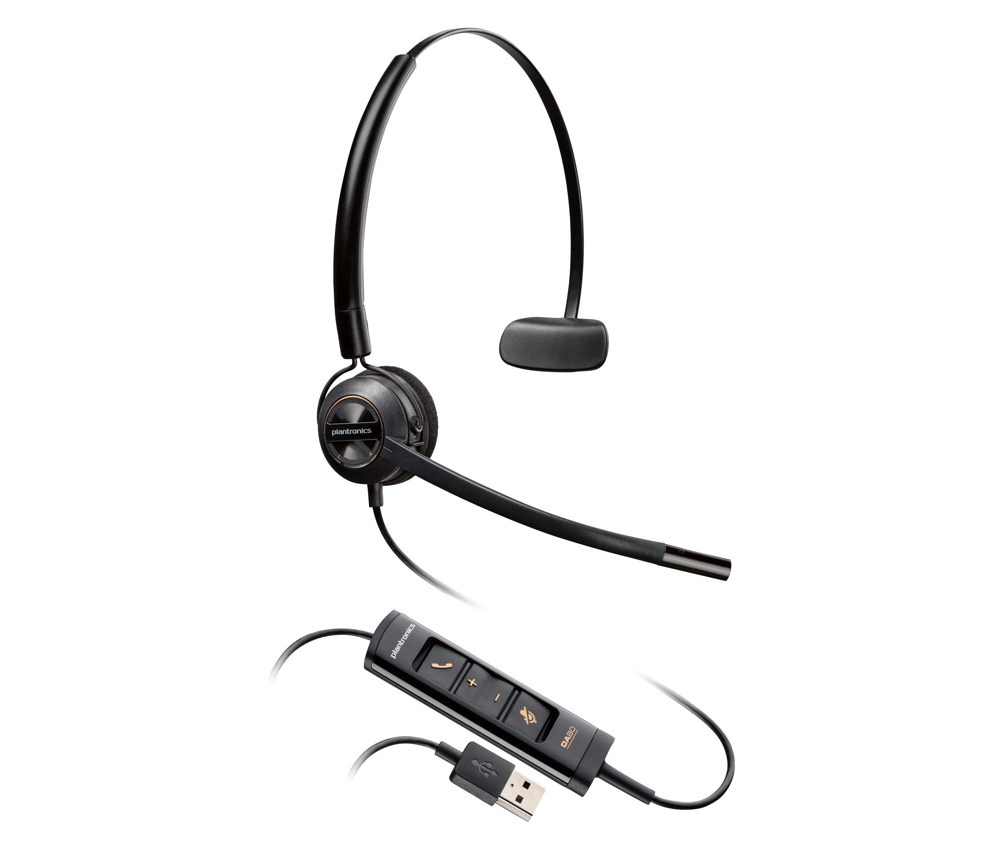HP Poly EncorePro 545 USB-A pārveidojams galvas tālrunis