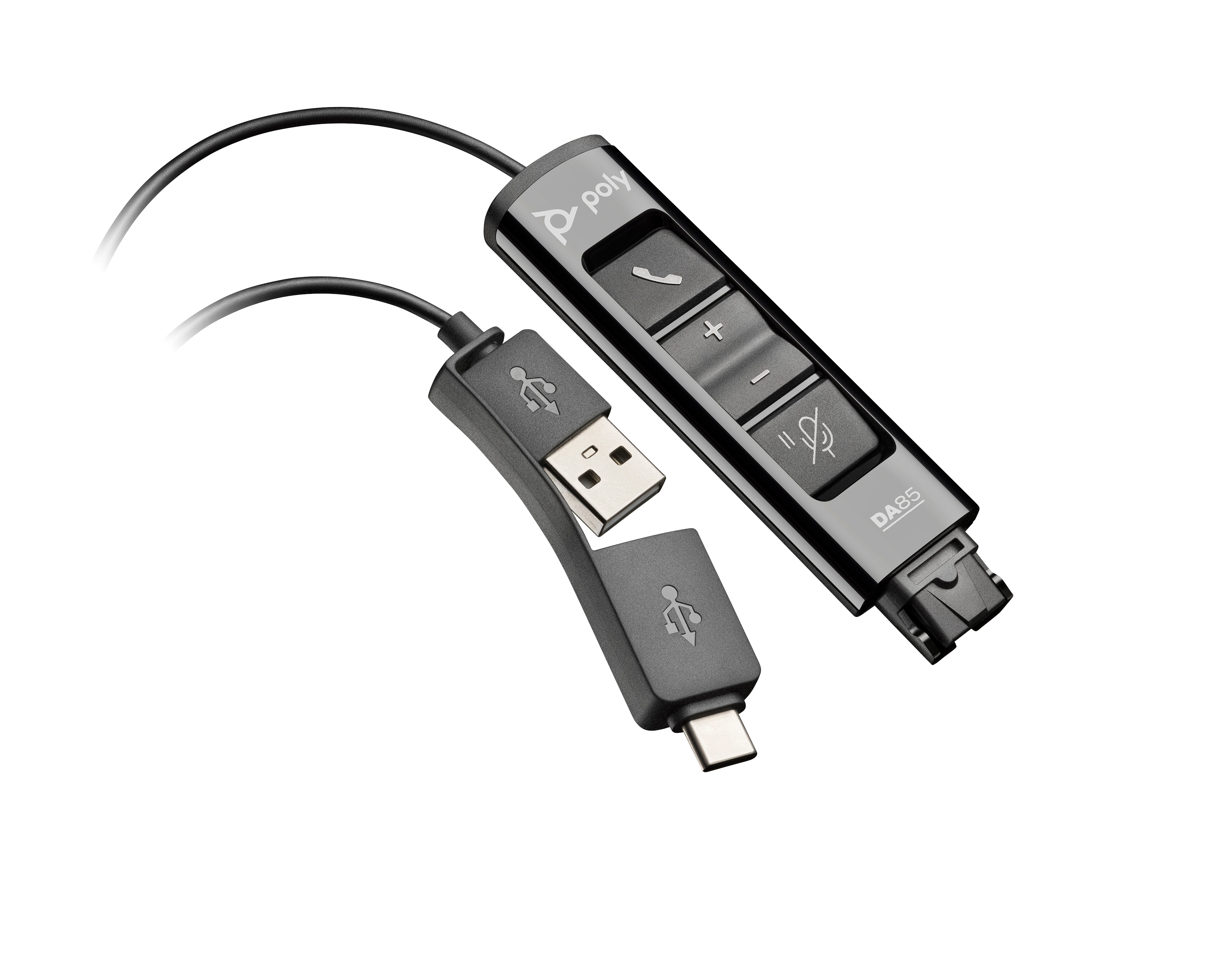 HP Poly DA85 adapters no USB