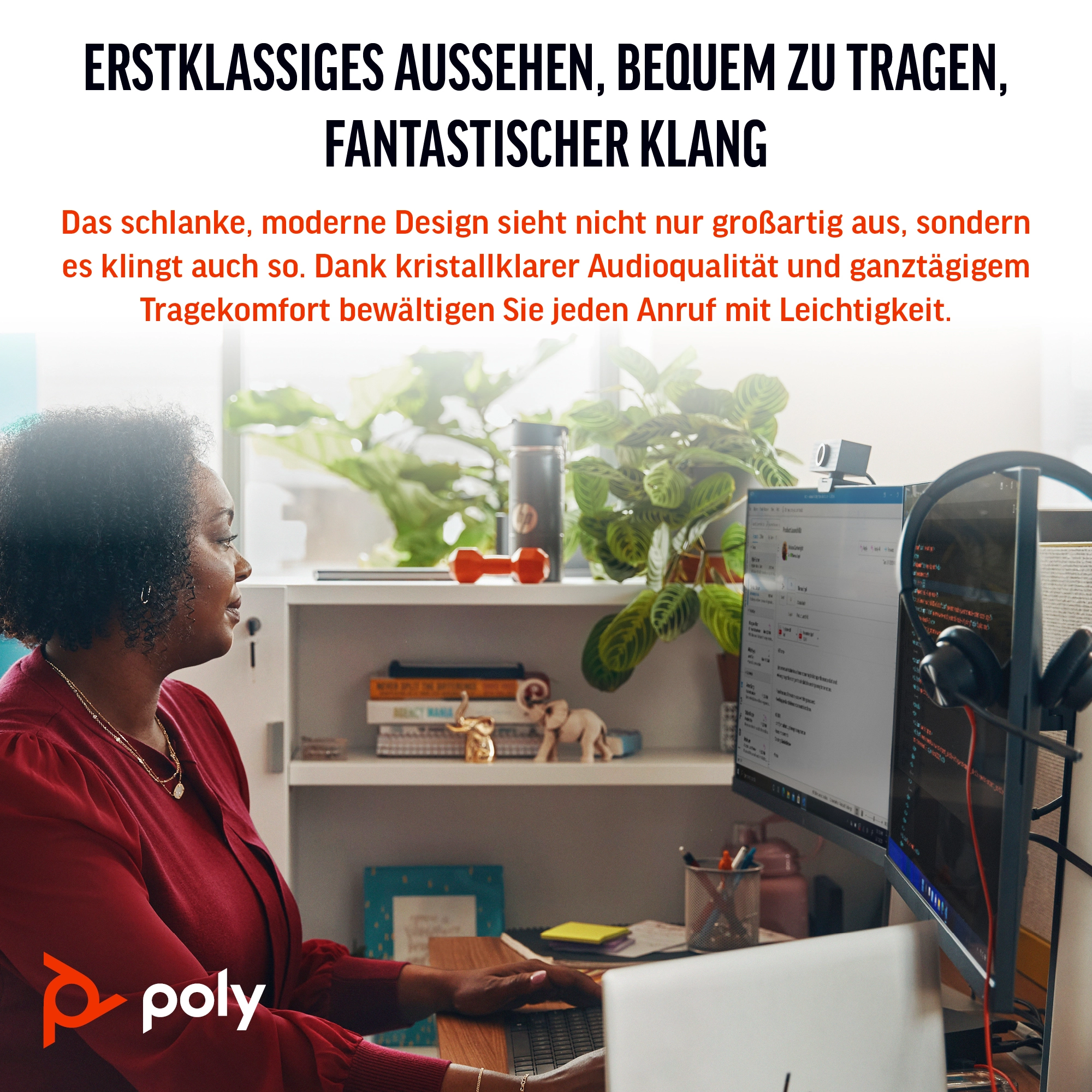 HP Poly Blackwire 3325 Stereo USB-C