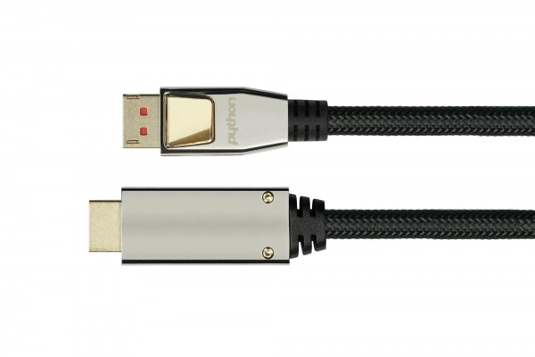 Python DisplayPort 1.4/HDMI cable 3m