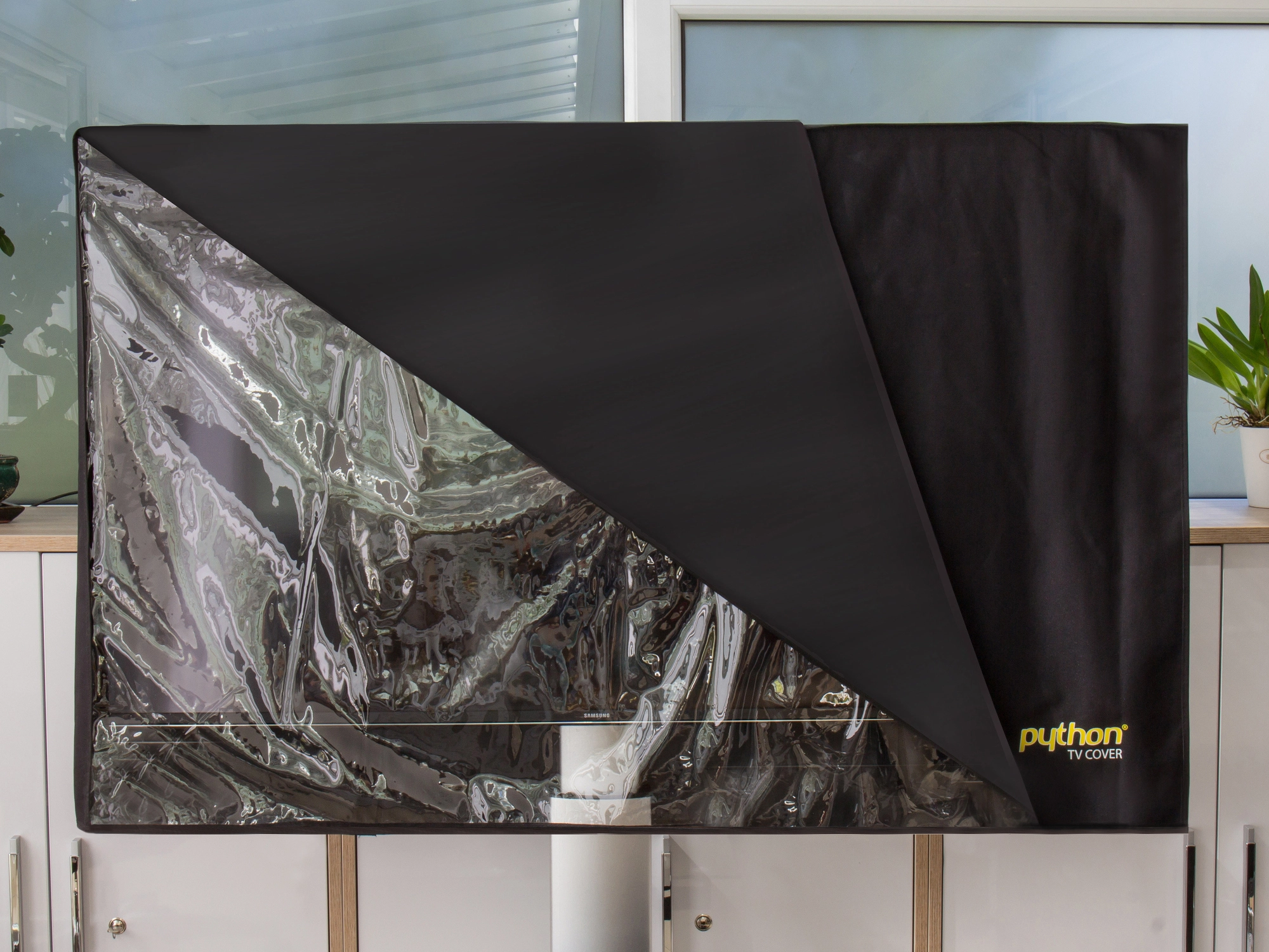 Python TV-Cover wetterfester Schutz 58x58cm 22&quot