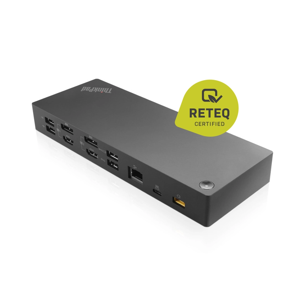 RETEQ Lenovo ThinkPad Hybrid USB-C Dock
