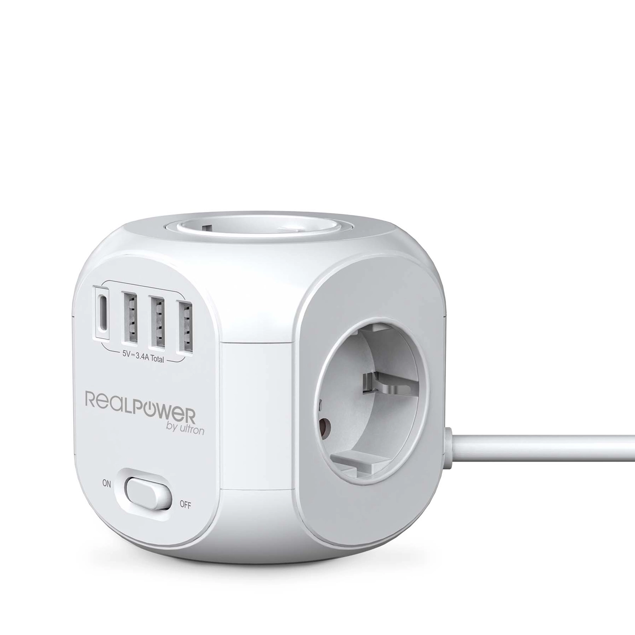 RealPower socket cube PowerBox 431 +