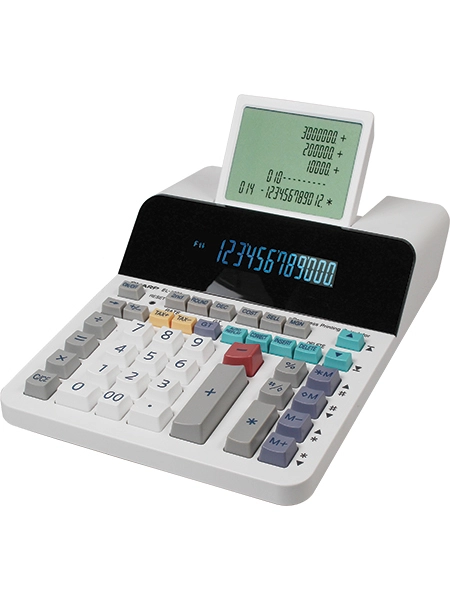 Sharp desktop calculator displaying EL-1901 mains