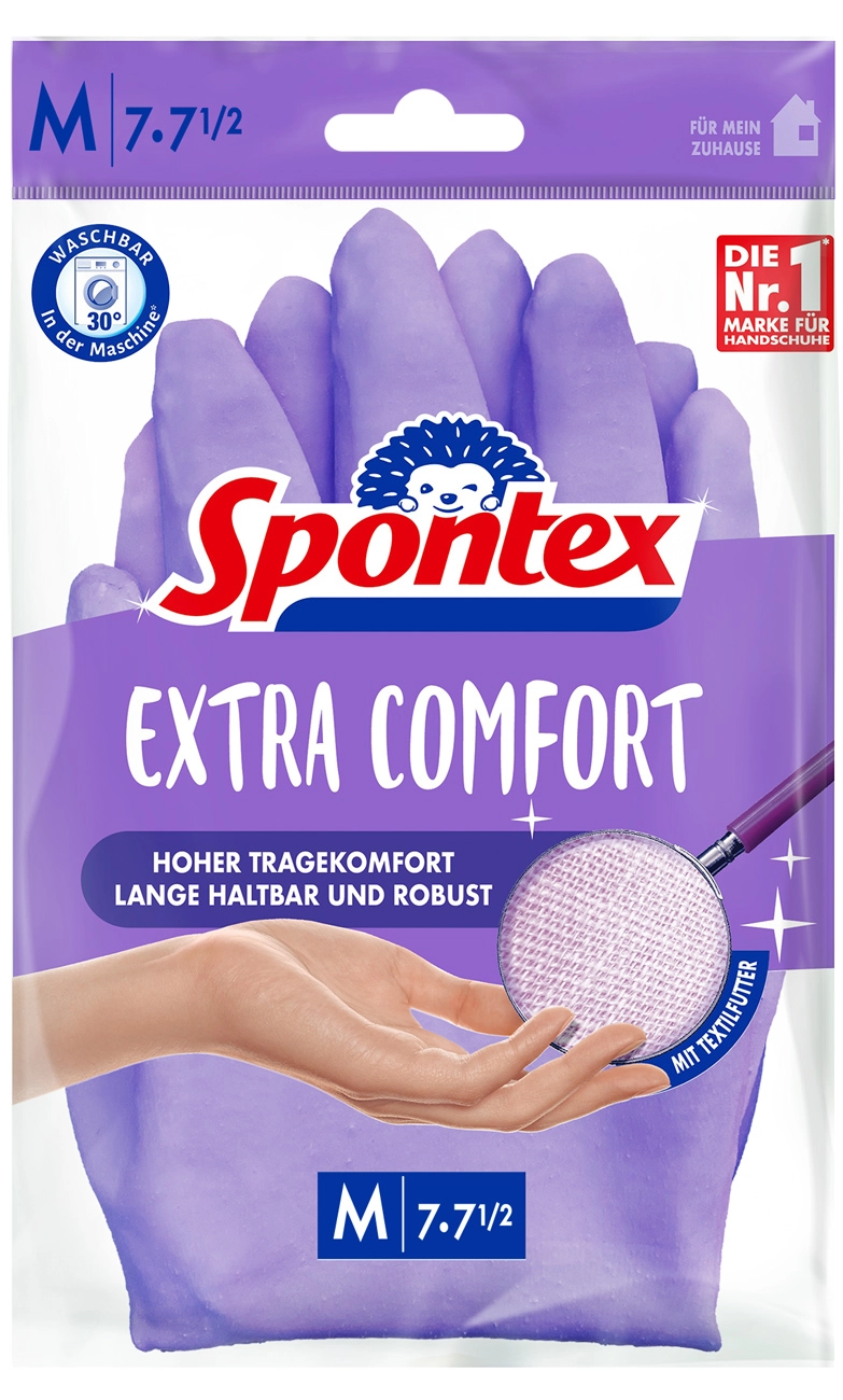 Spontex Extra Comfort Latex Purple Female