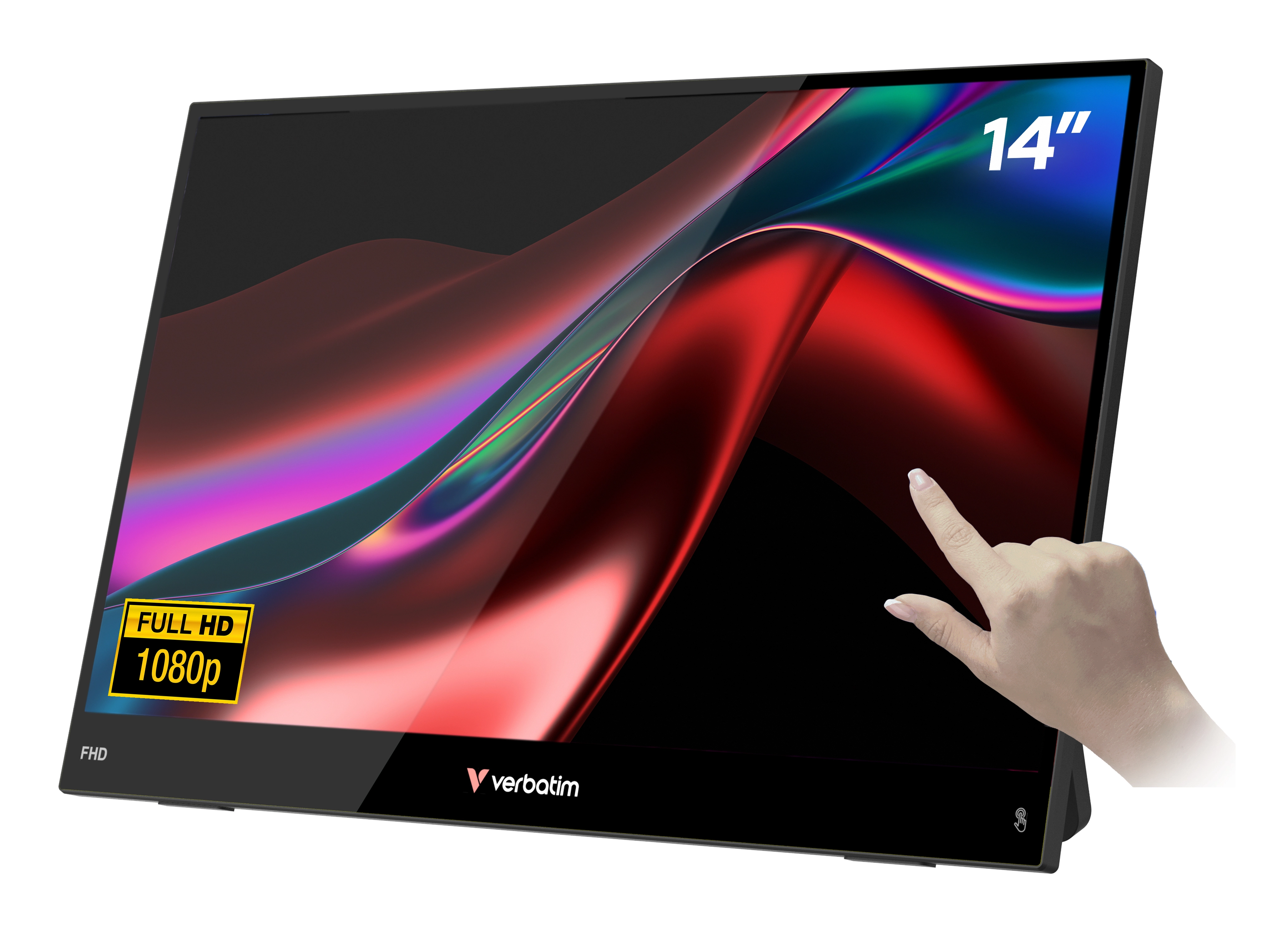 Verbatim Portable Monitor 14" FHD Touchscreen