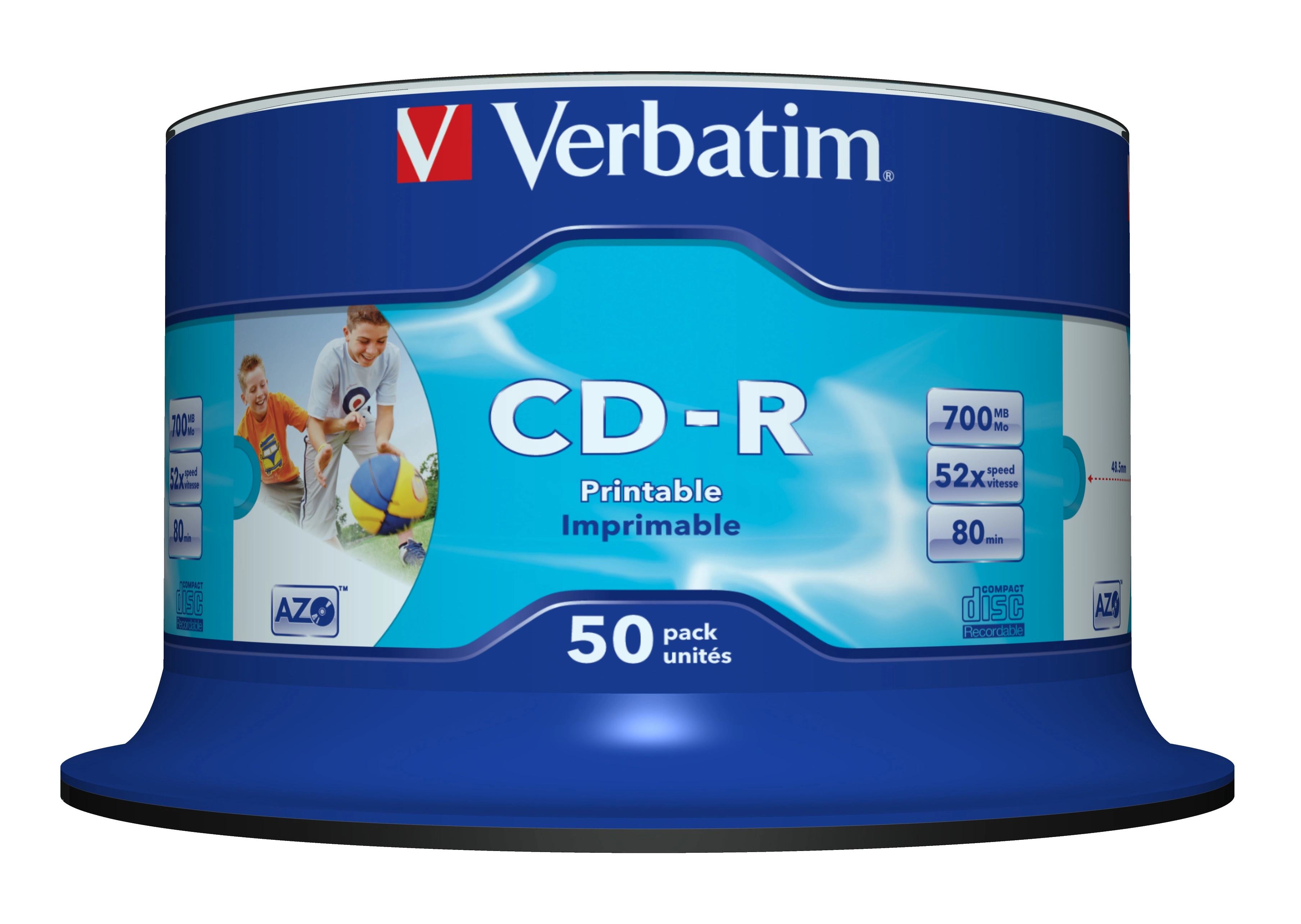 VERBATIM CD-R AZO 700MB 52X 50