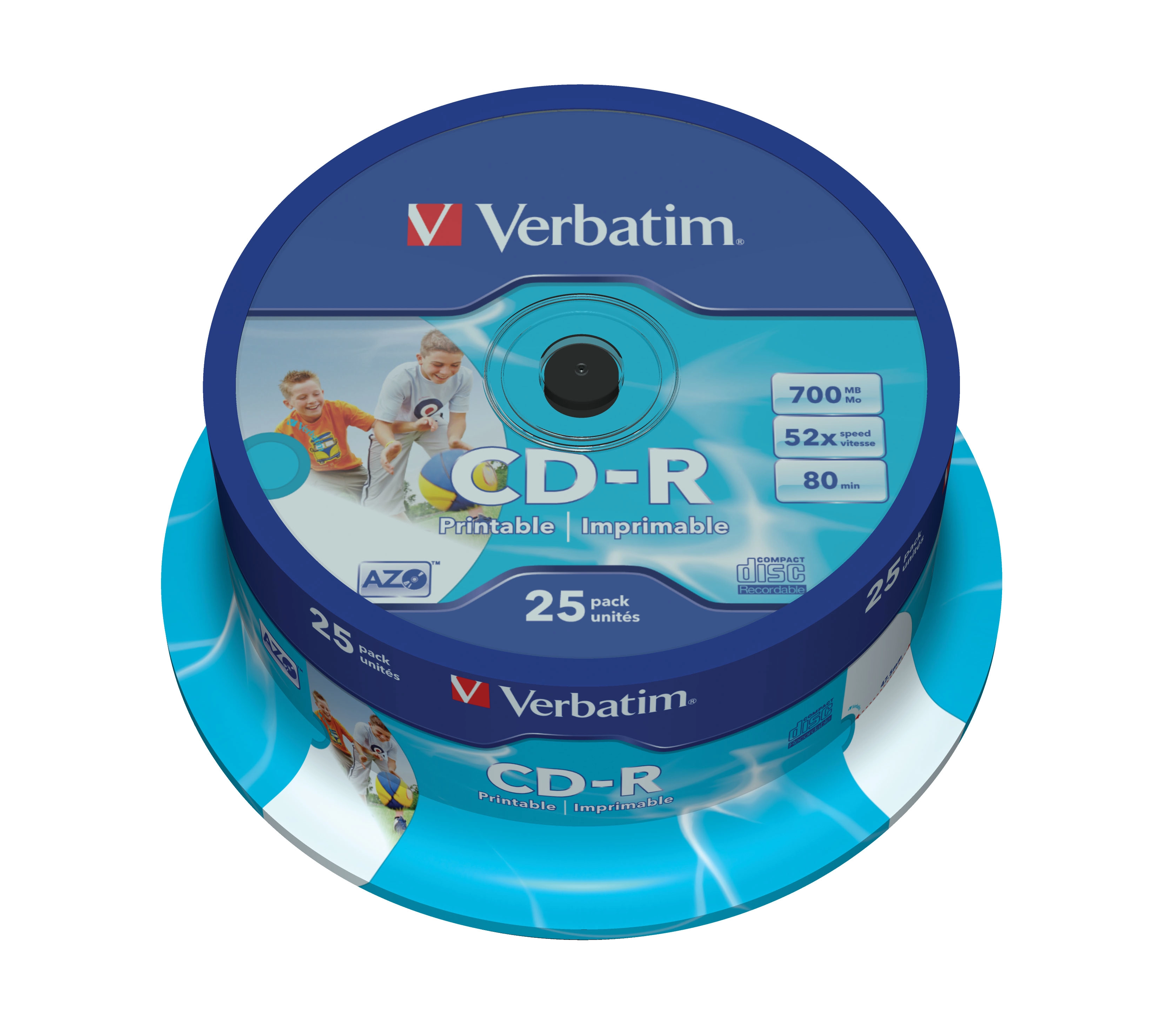 Verbatim Blank CD-R AZO 700MB 1x-52x