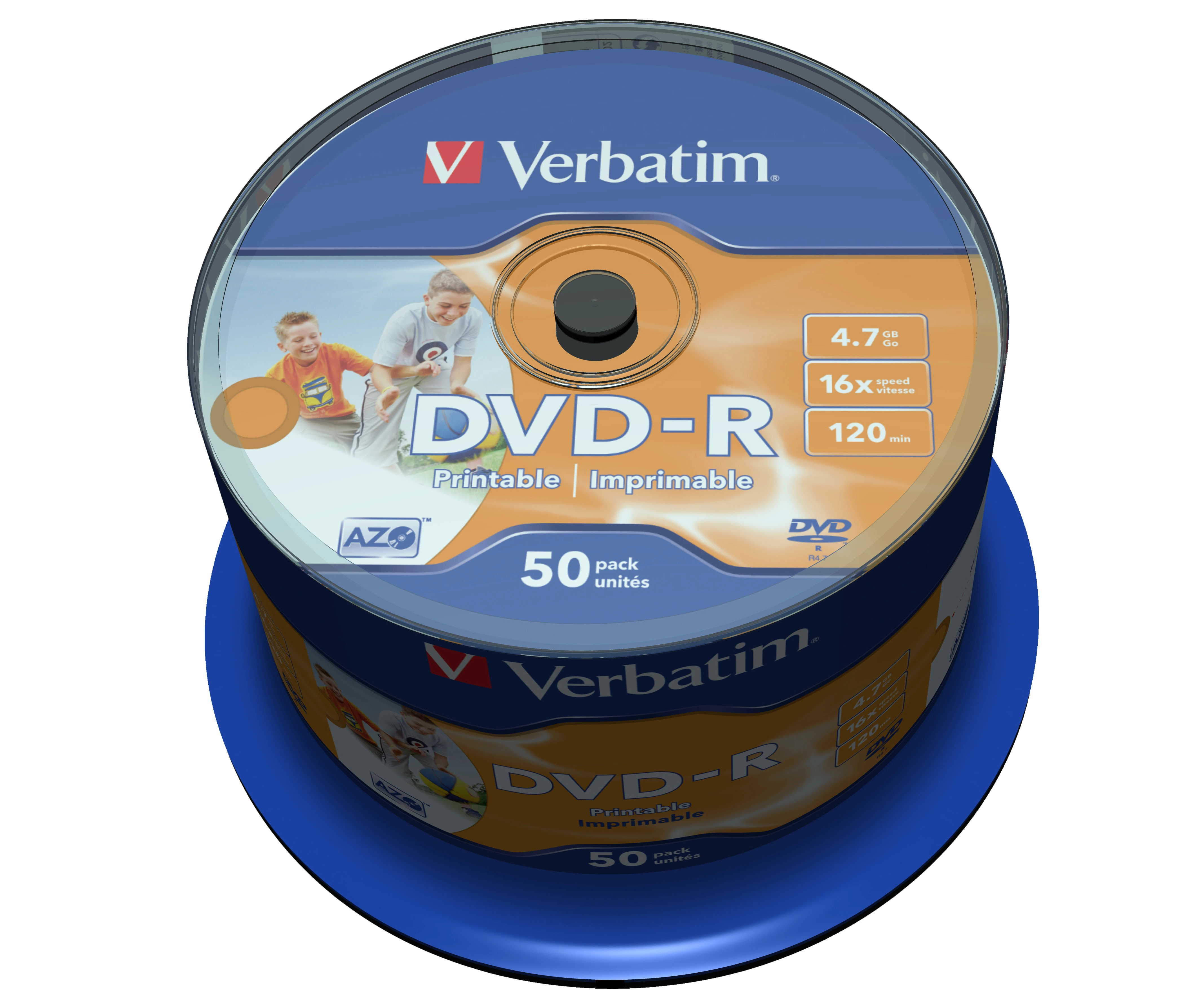 Matricas DVD-R AZO Verbatim 4.7GB
