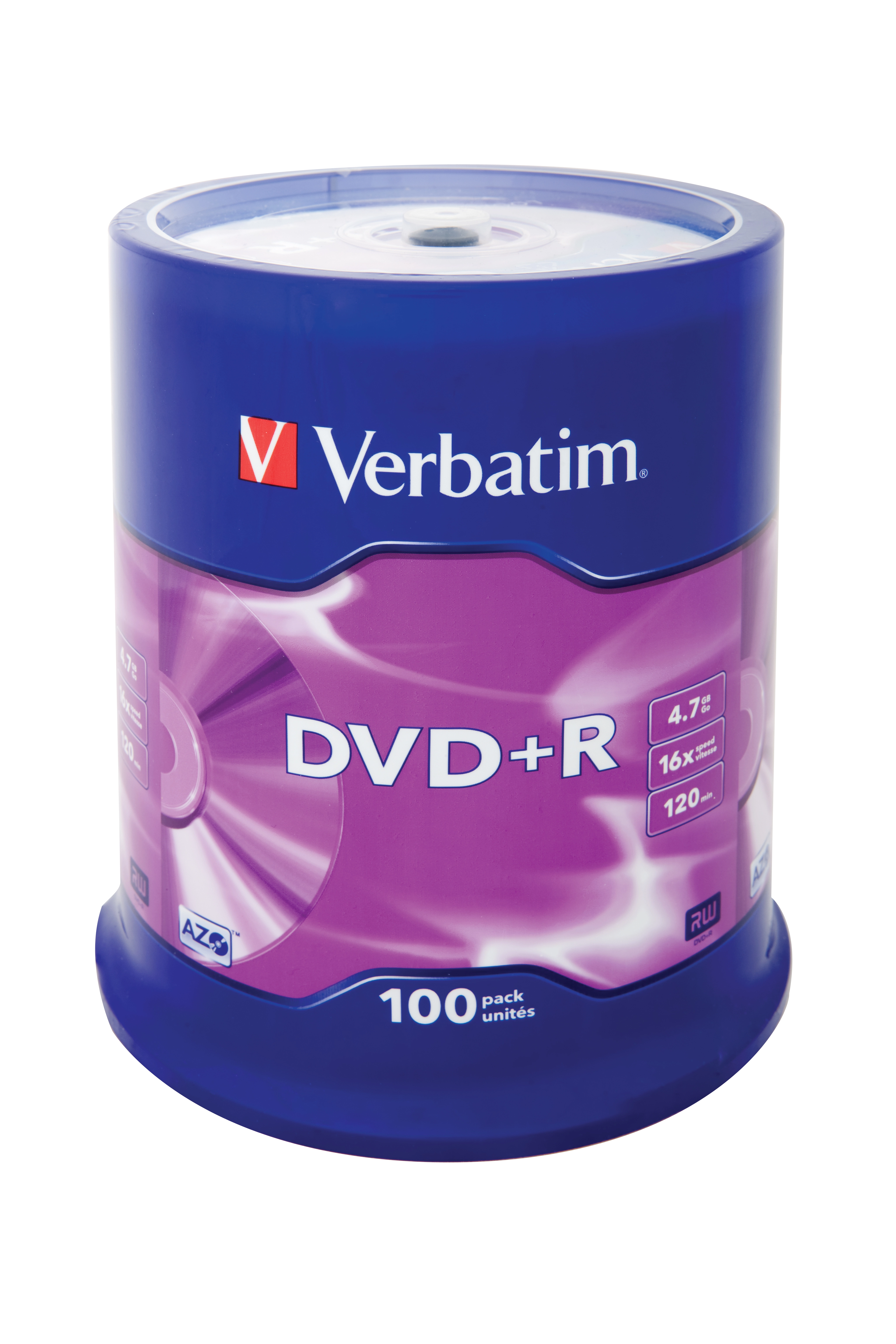 Verbatim DVD+R Matt Silver 4.7