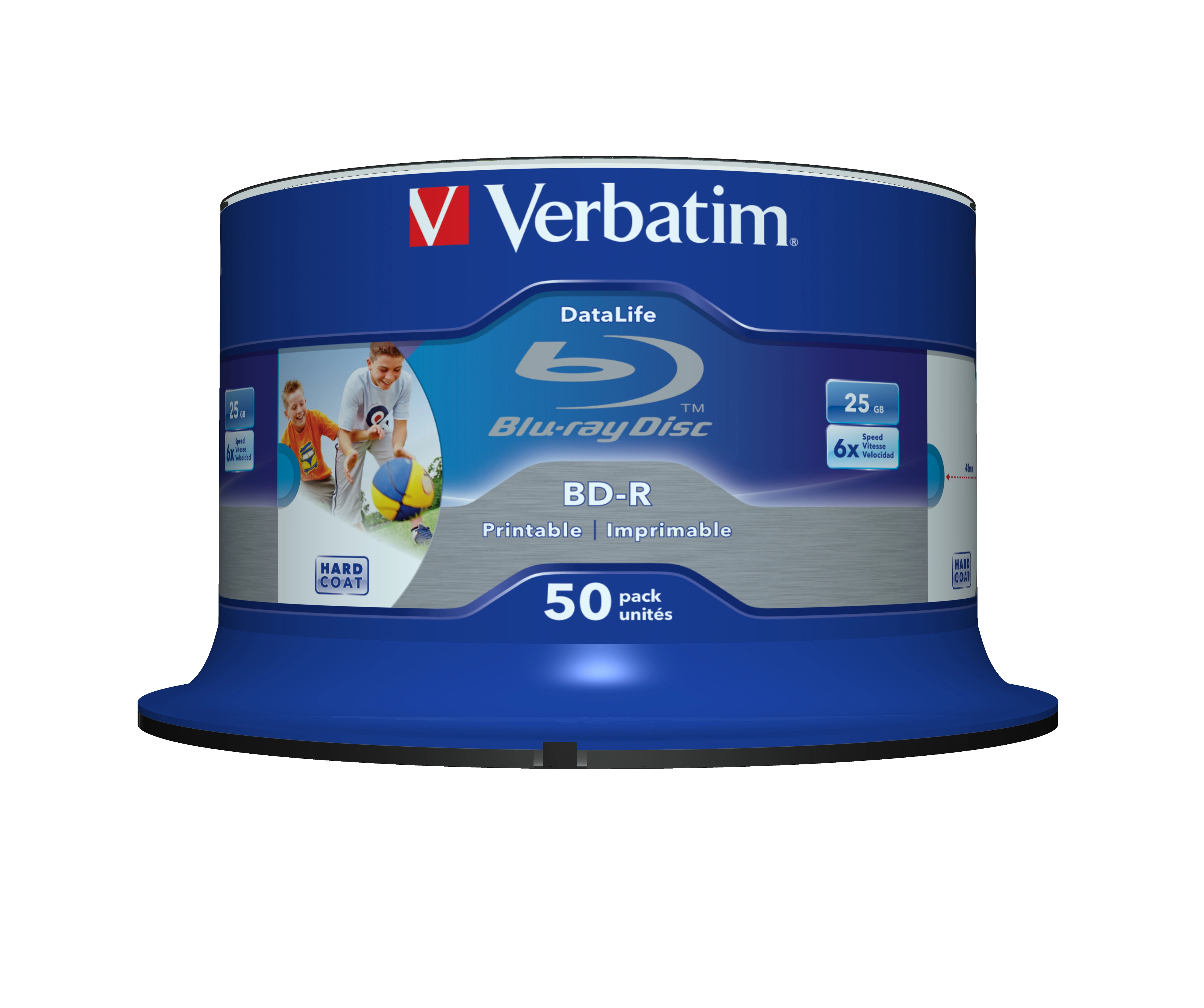 BD-R VERBATIM 25GB X6 PRINTABLE DATALIFE