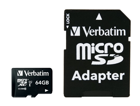 Verbatim Premium 64 GB MicroSDXC Class