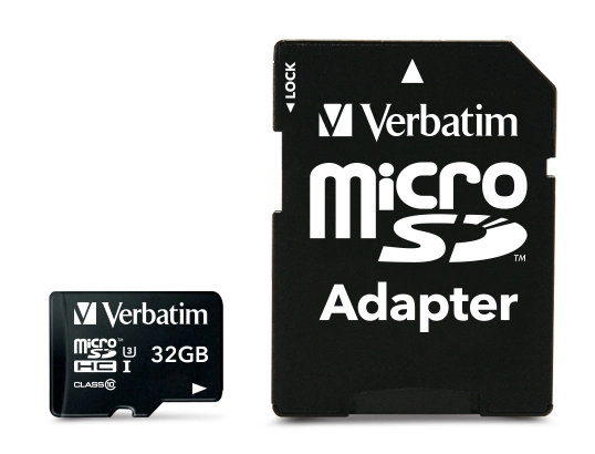 Verbatim Pro 32 GB MicroSDHC UHS
