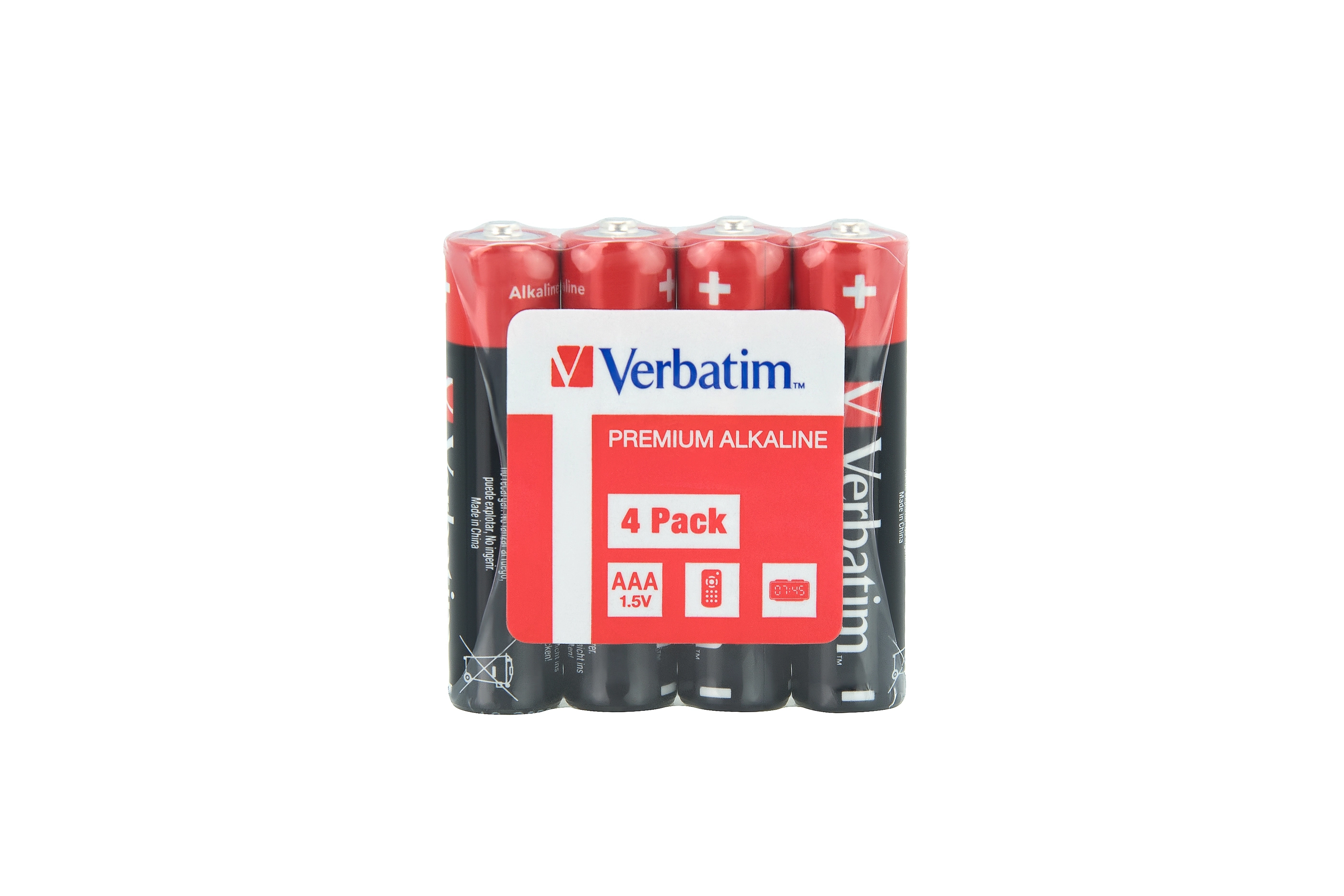 Verbatim AAA 4-Pack Wrap Single-use battery
