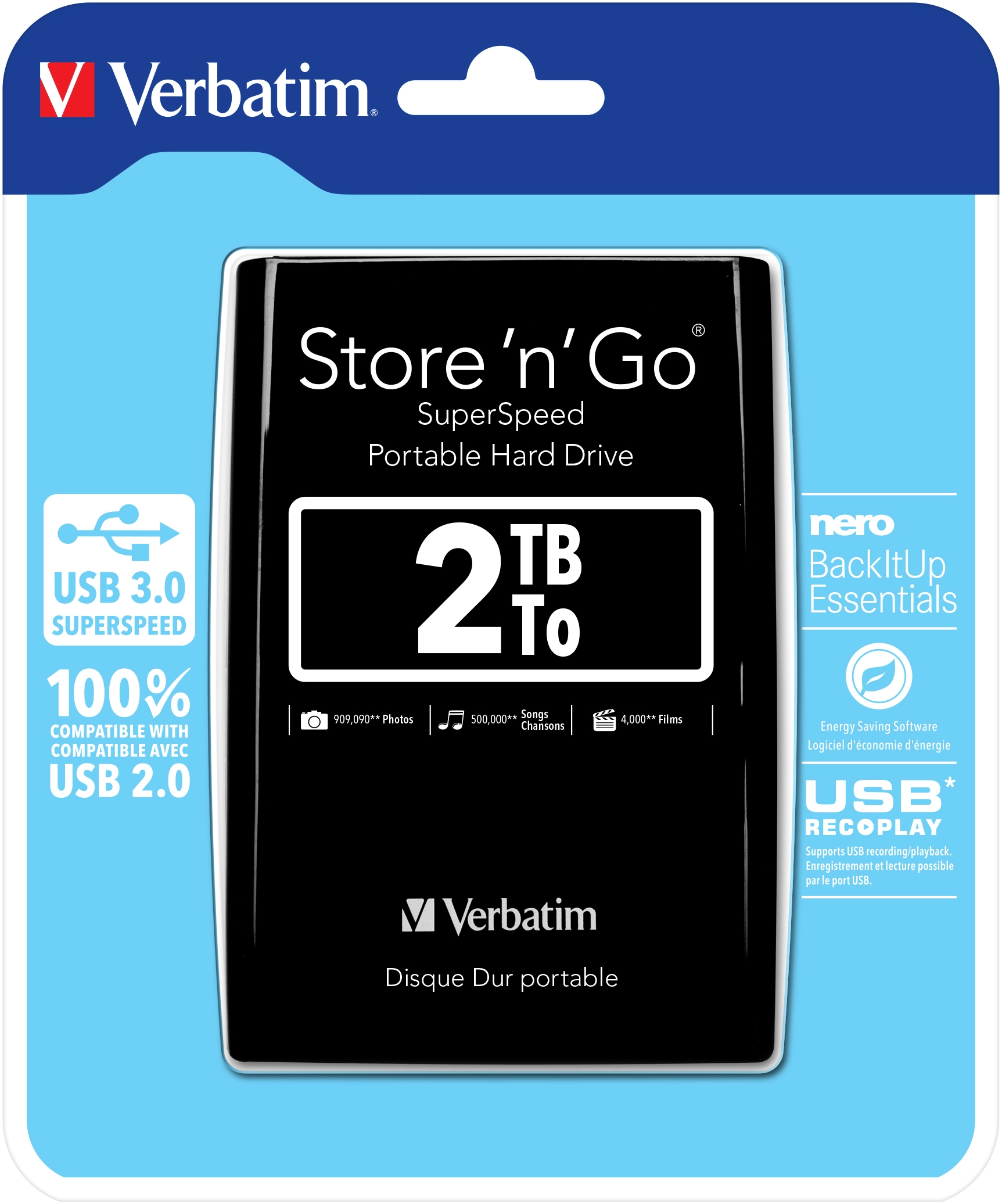 Verbatim Store n Go External HDD