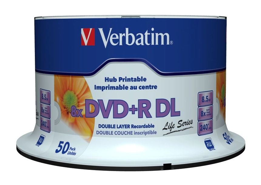 Verbatim 97693 blank DVD 8.5