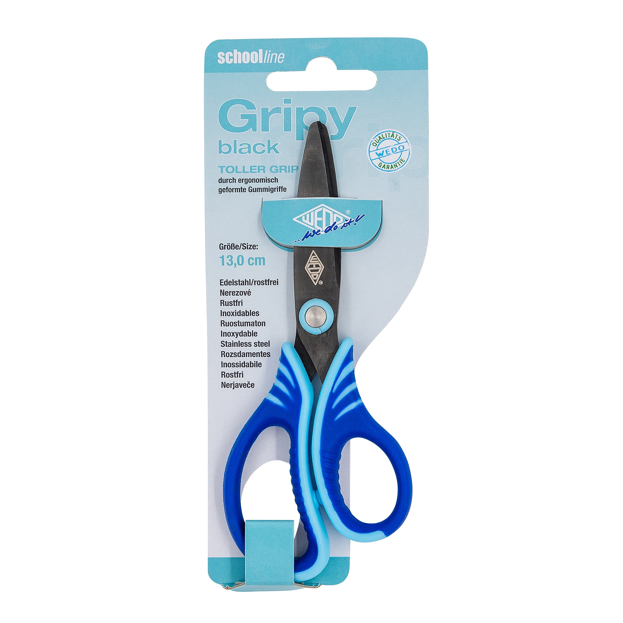 WEDO scissors stainless steel Gripy 13cm