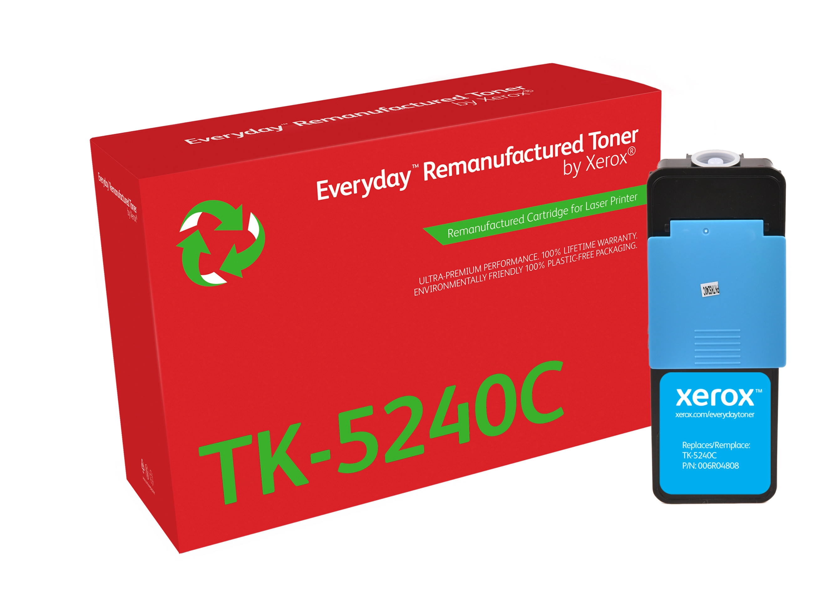 Everyday™ Cyan Remanufactured Toner by Xerox