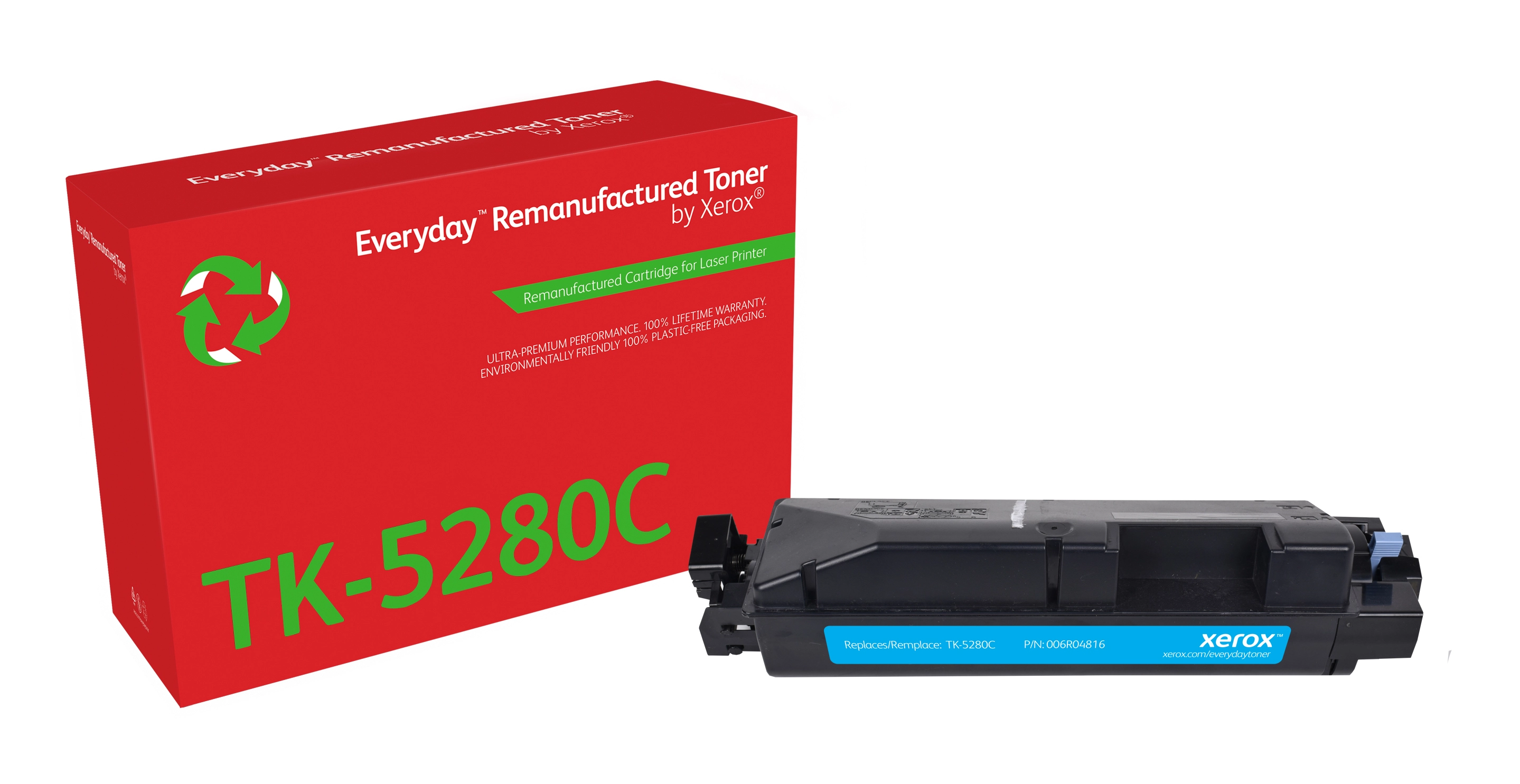 Everyday™ Cyan Remanufactured Toner by Xerox
