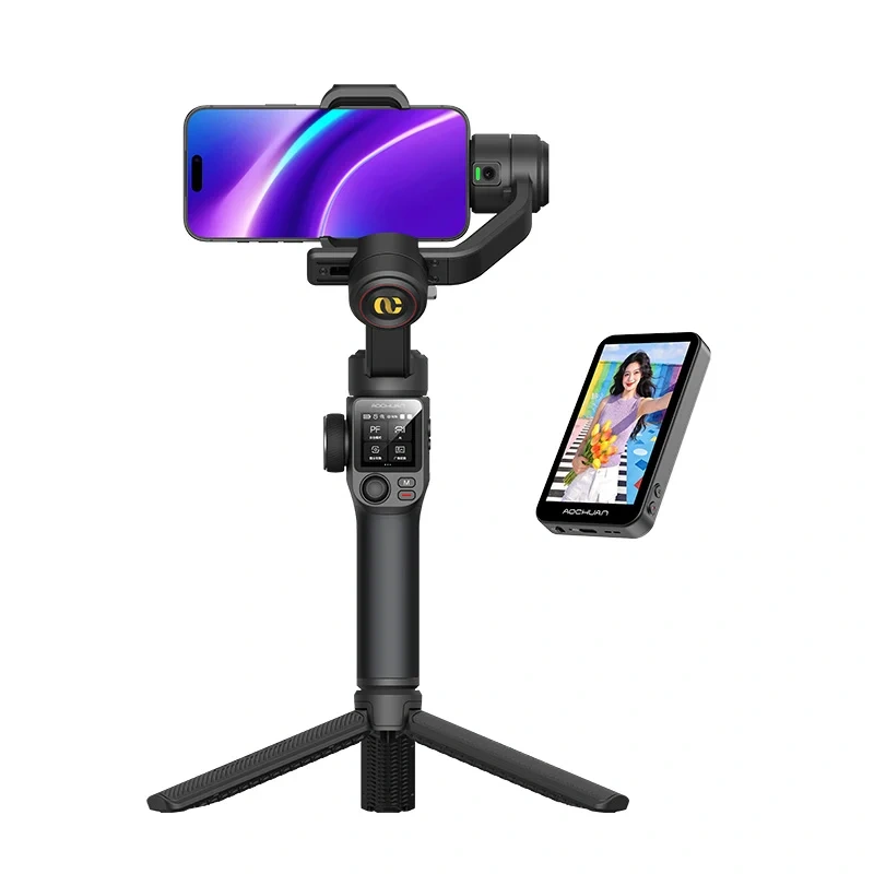 AOCHUAN S3 gimbal with additional screen