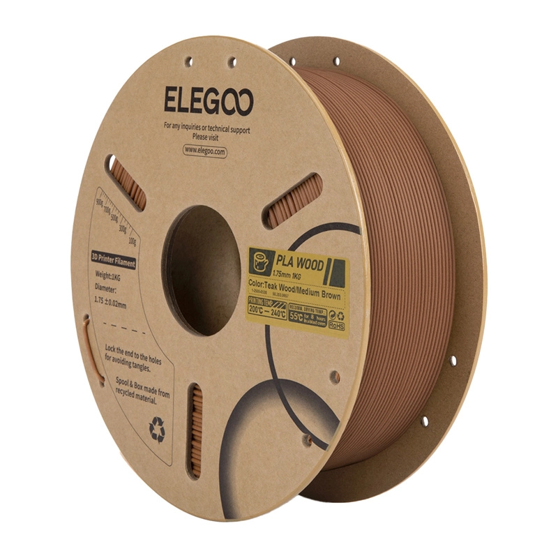 PLA Wood filament (Indian oak) 083359