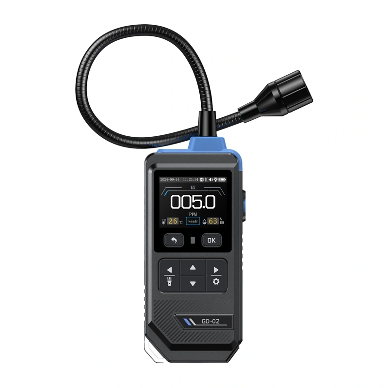 FNIRSI GD-02 flammable gas detector with