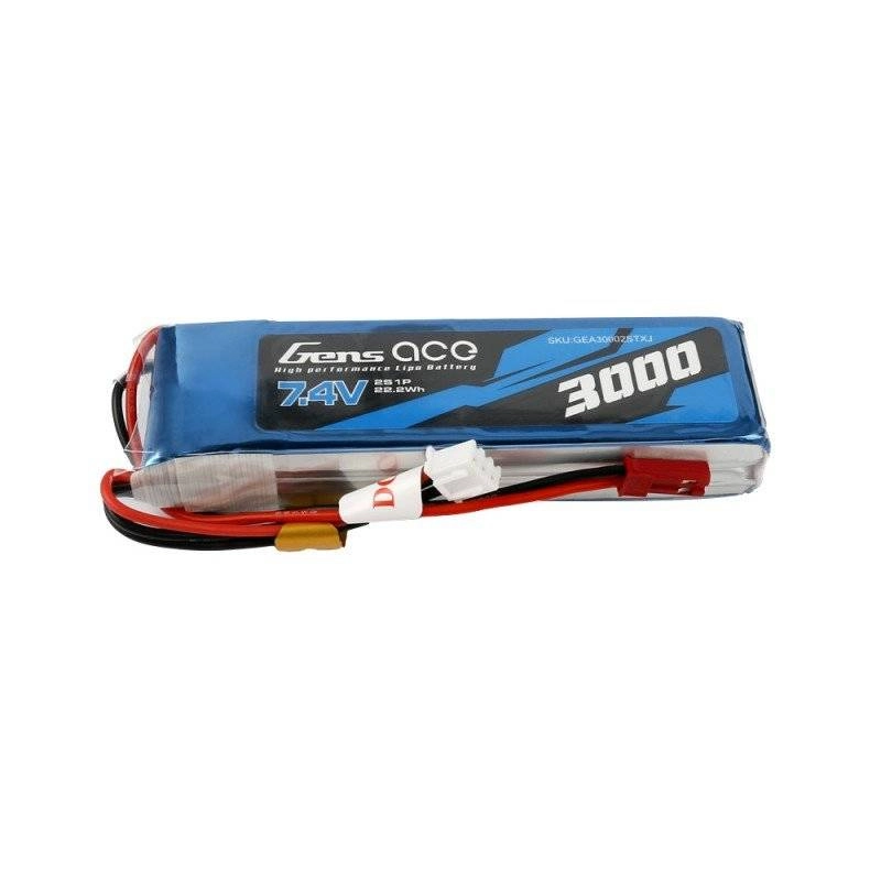 Gens Ace 3000mAh 7.4V 1C