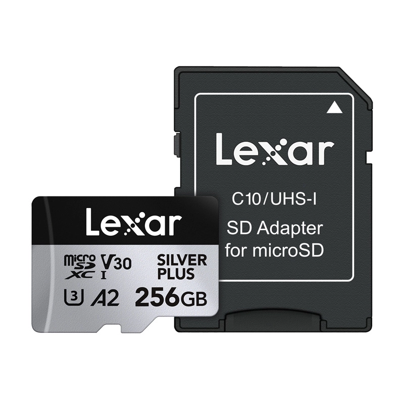 Lexar 256GB microSDXC Professional SILVER Plus