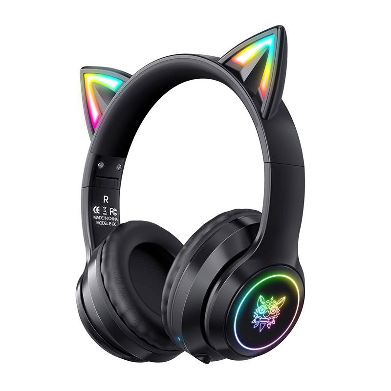 B90 RGB Cat Ear Black