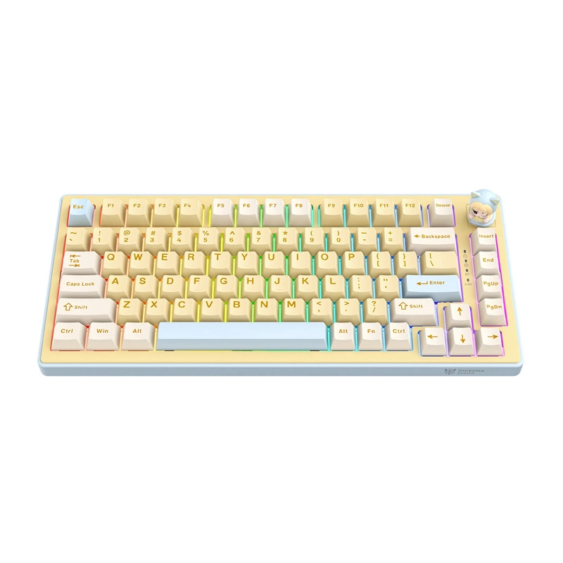 Onikuma MT707 gaming keyboard (yellow) 087220