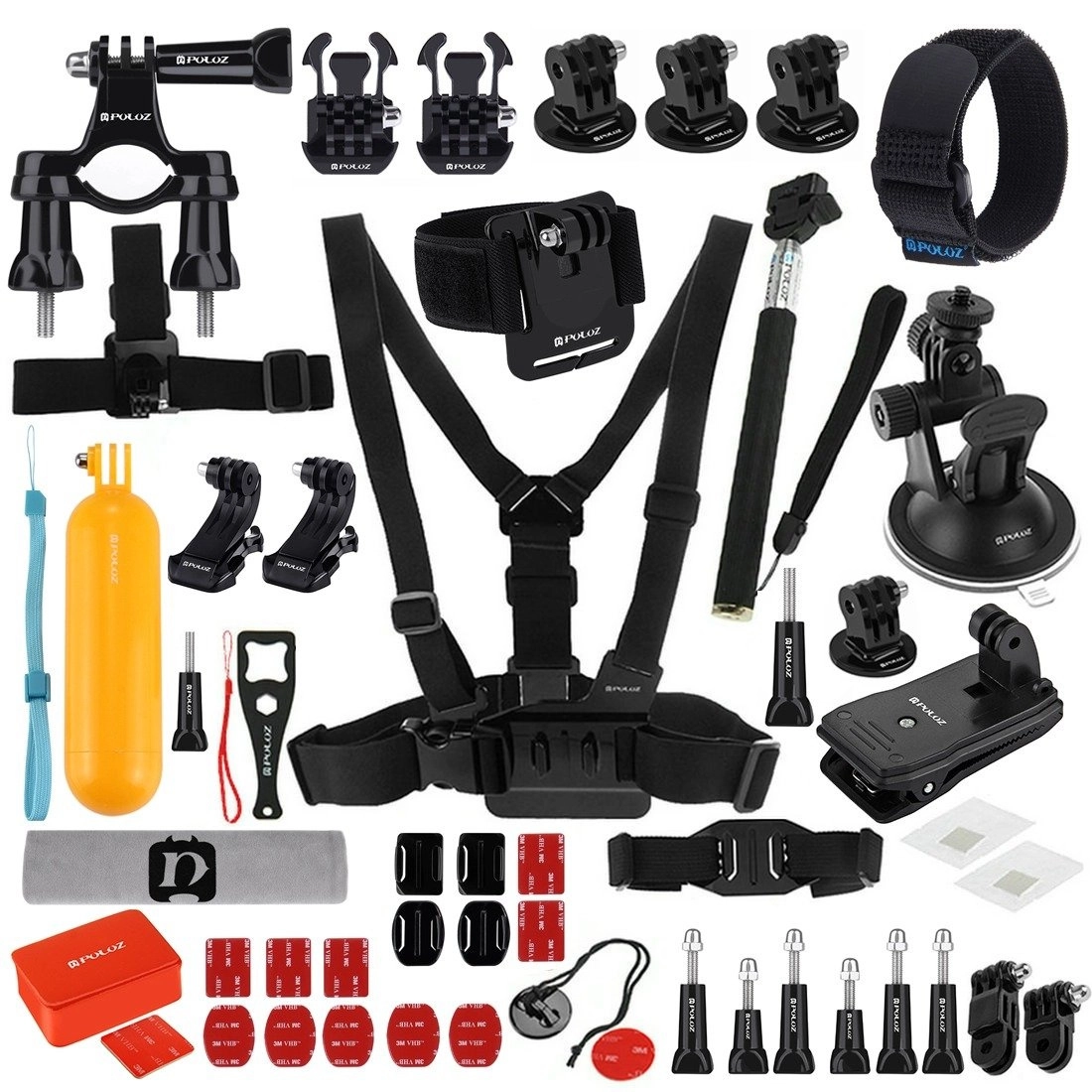 Set of 53 Puluz accessories for