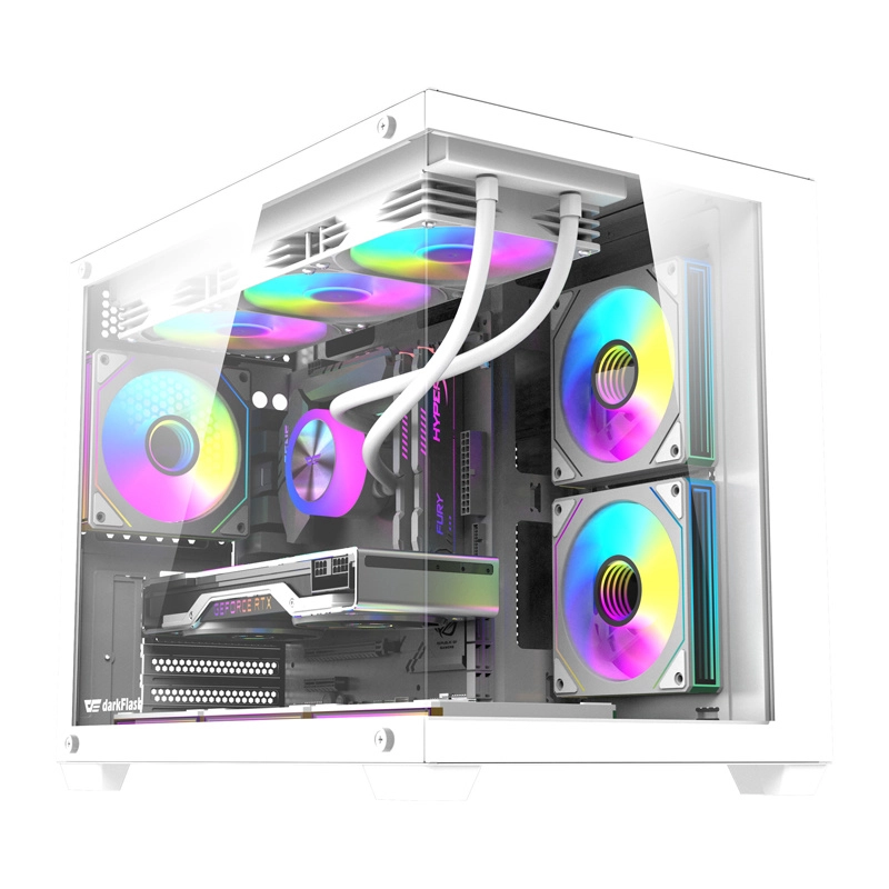 B275 Pro + 6 Fans White